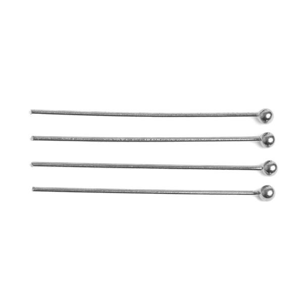 Goly�s szerel�p�lca nemesac�l 30mm �ez�st 4 db