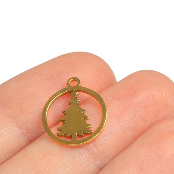 10336-privesok-vianocny-stromcek-13mm-zlaty-nerez-2