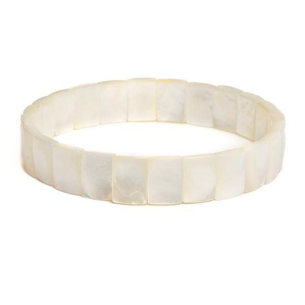 Karkt lapos fehr gyngyhz gyngyk 8x11 mm