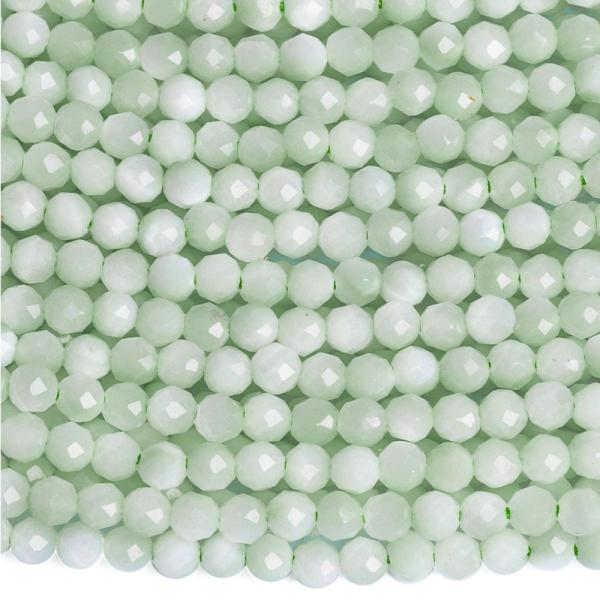 Angelit zld gyngyk 2,5 mm csiszolt zsinr