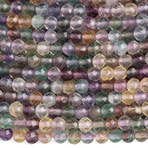 Fluorit sznkeverk gyngyk 3 mm csiszolt zsinr