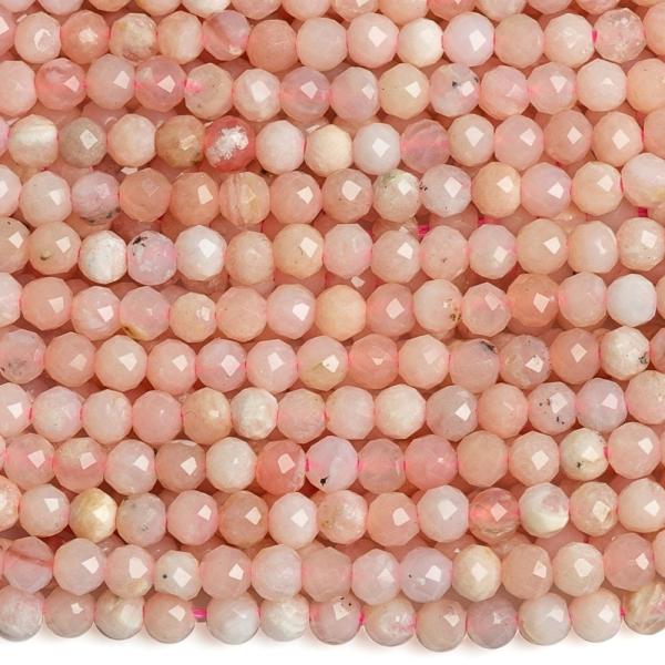 Opl rzsaszn gyngyk 2,5 mm csiszolt zsinr