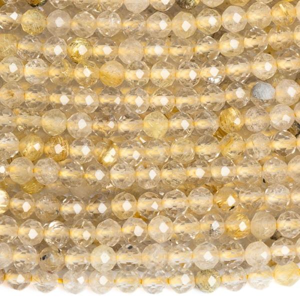 Kristly arany rutillal gyngyk 3 mm csiszolt zsinr