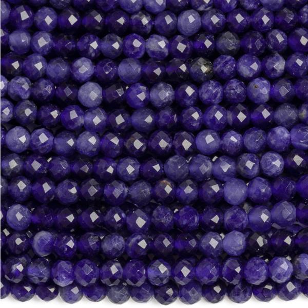 Szodalit gyngyk 2,5 mm csiszolt A minsg zsinr