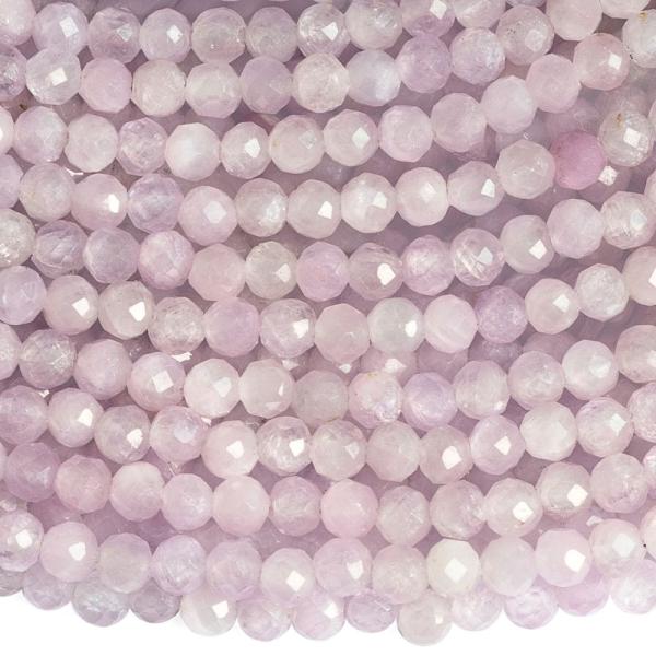 Kunzit gyngyk 2,5 mm csiszolt A minsg flhossz zsinr