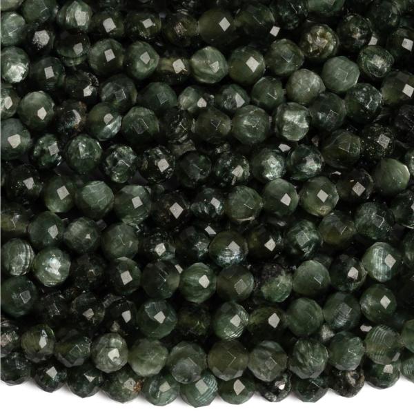 Szerafinit gyngyk 3 mm csiszolt A minsg flhossz zsinr