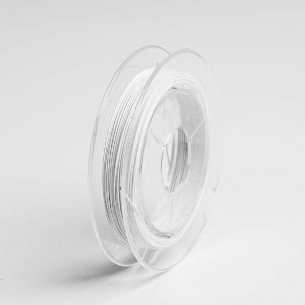 Manyag bevonat kordszl 0,38 mm fehr spulni 10 m