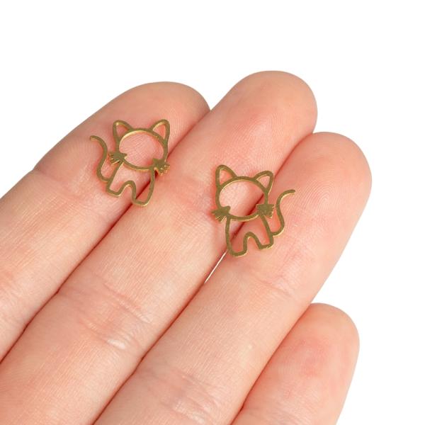 10611-maciatko-privesok-14mm-zlaty-nerez-2