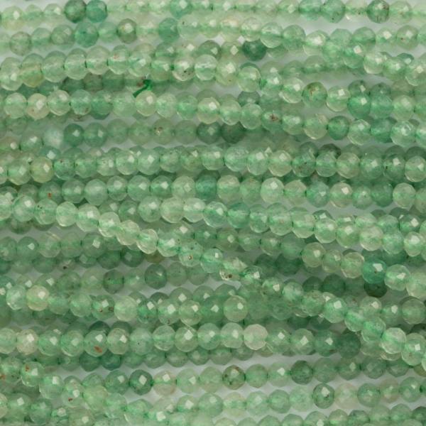 Zld eperkvarc gyngyk 2,5 mm csiszolt zsinr
