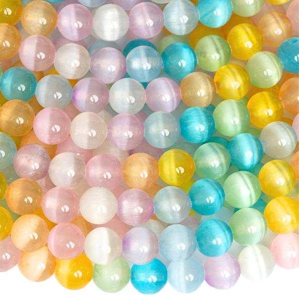 Sz�nkever�k szelenit gy�ngy�k 6 mm f�lhossz� zsin�r