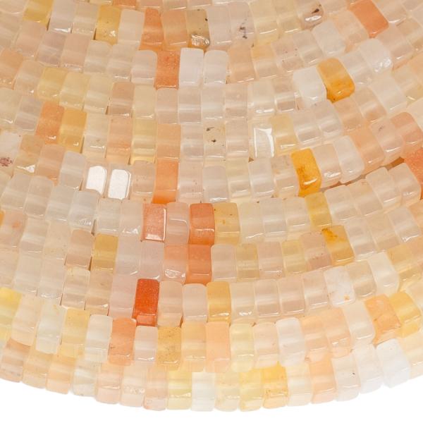 R�zsasz�n aventurin gy�ngy�k 2�4 mm n�gyzetek f�lhossz� zsin�r