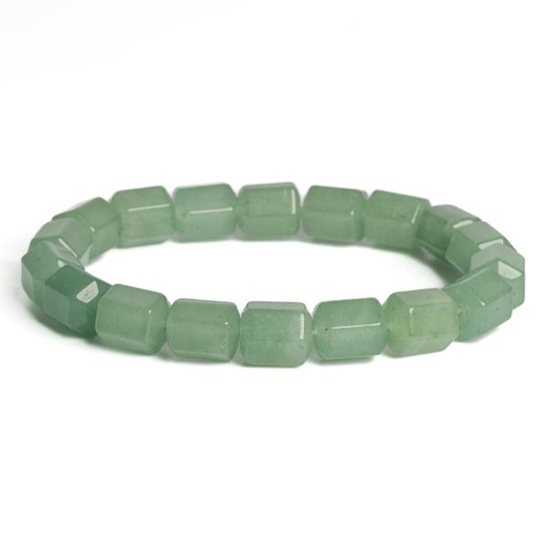 Z�ld aventurin kark�t� hexagon�lis hengerek