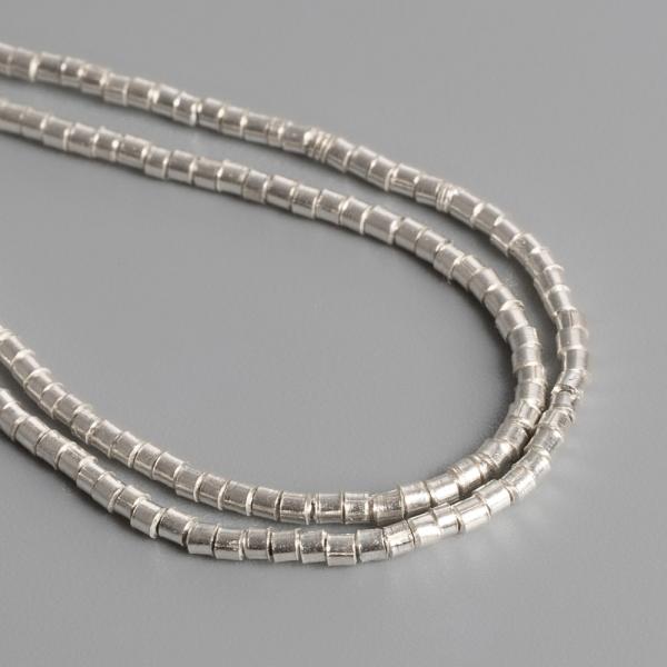 Minigy�ngy�k 1,2x1 mm Ag925 ez�st 30 db