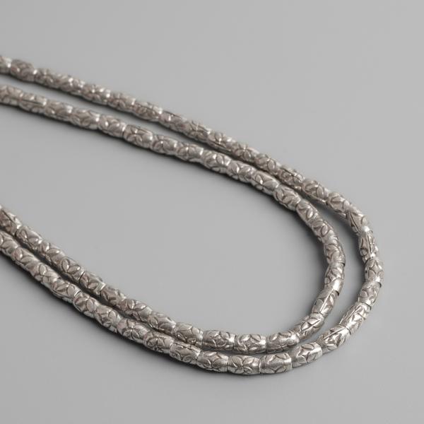 Minigy�ngy�k 2,3x4 mm Ag925 ez�st 5 db