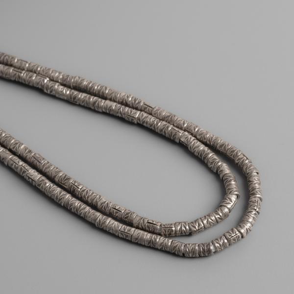 Minigy�ngy�k 2x2,5 mm Ag925 ez�st 10 db