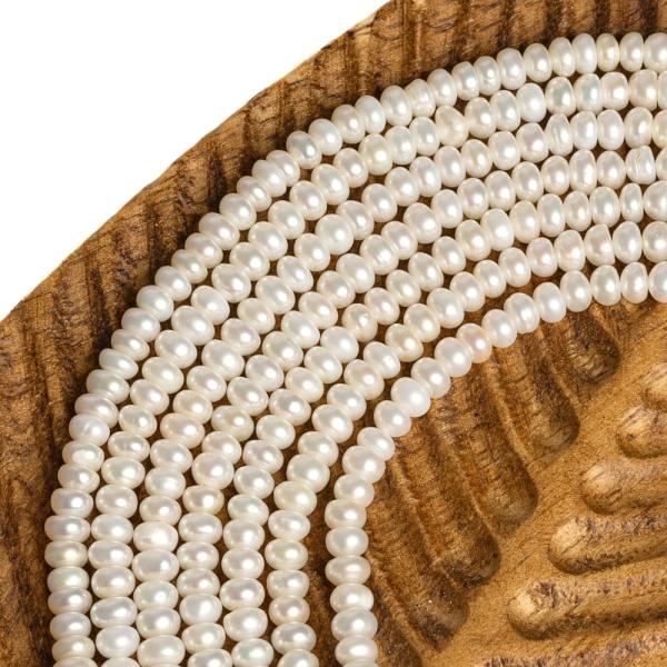 �desv�zi gy�ngy�k 5x3 mm rondell�k A min�s�g� zsin�r