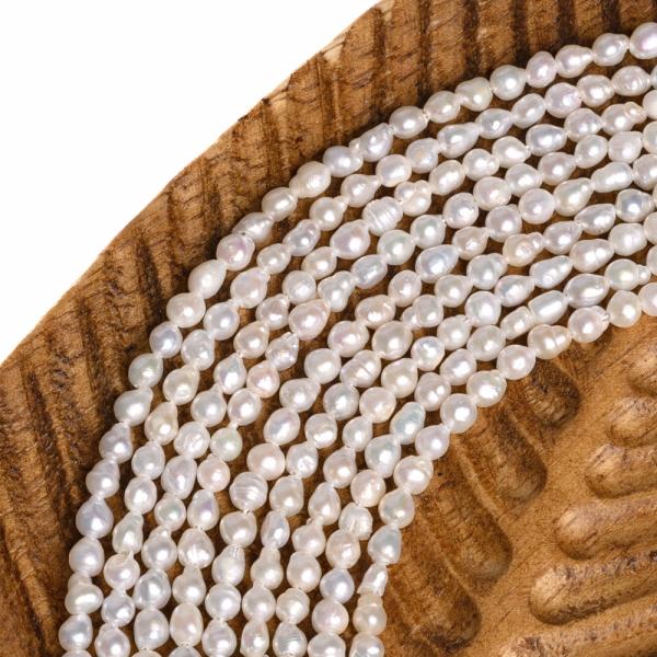 �desv�zi gy�ngy�k 4x4,5mm hossz�k�s zsin�r