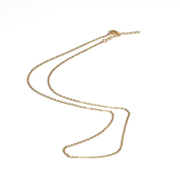 �kszer l�nc 60 cm arany nemesac�l (Ion Plating)