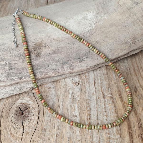 Choker nyaklnc rondell 4x2 mm unakit