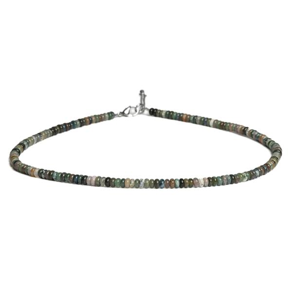 Choker nyaklnc rondell 4x2 mm indiai acht