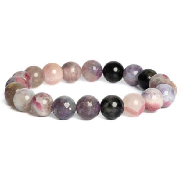 Kark�t� turmalin 9mm szilva sz�nmix