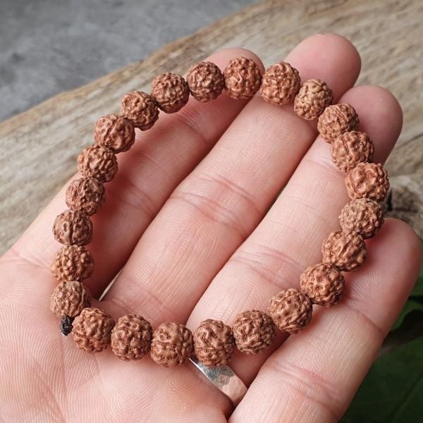 Rudraksha magok 8 - 9 mm karkt