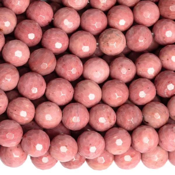 Rodonit gy�ngy�k 8 mm t�rkiz AAA-oszt�ly f�lhossz� zsin�r