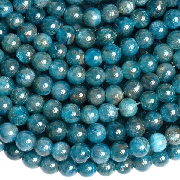 Apatit gy�ngy�k 4 mm f�lhossz� zsin�r