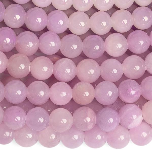 Jadeit gyngyk 6 mm tejlila zsinr