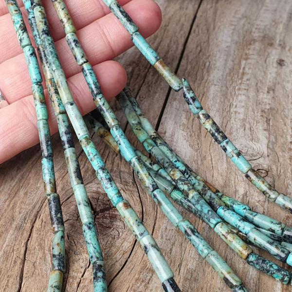 koralky-z-mineralu-tyrkys-africky-jaspis-trubicky-4x13mm-tyrkysove-leskle-hladke-uzke-