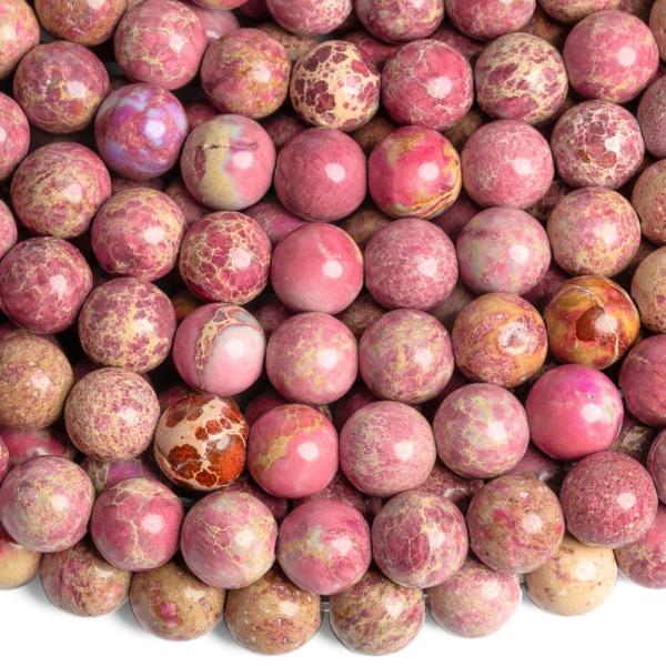 Regalit j�spis gy�ngy�k 8 mm r�zsasz�n zsin�r