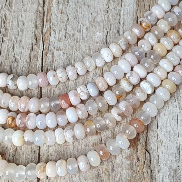Sakura acht gyngyk 4x6 mm vastag rondell flhossz zsinr