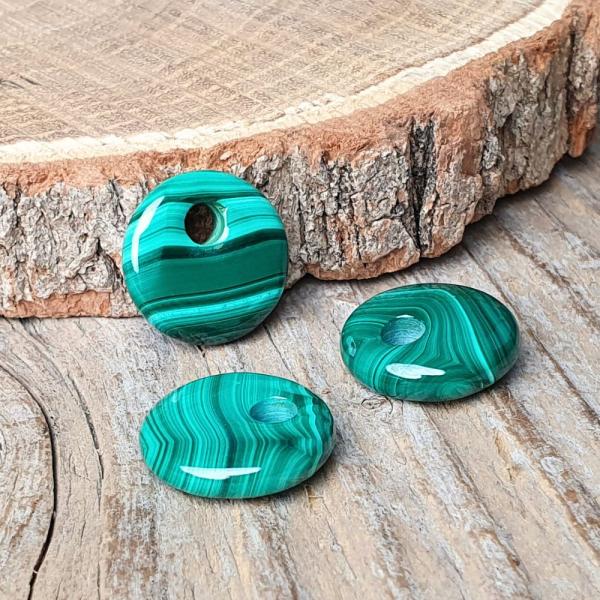 Malachit medl donut 20mm