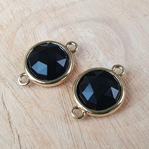 Kztes nix 16x12 mm lapos arany kerettel