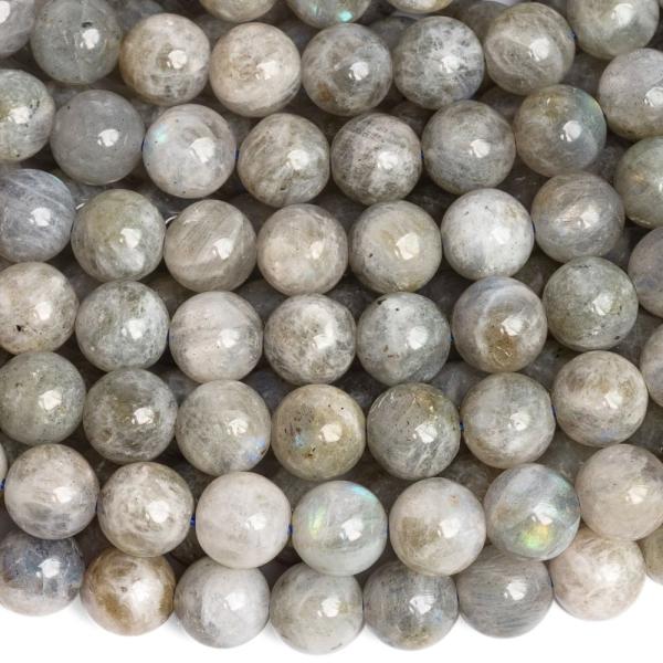 Labradorit gyngyk 8 mm vilgos flhossz zsinr