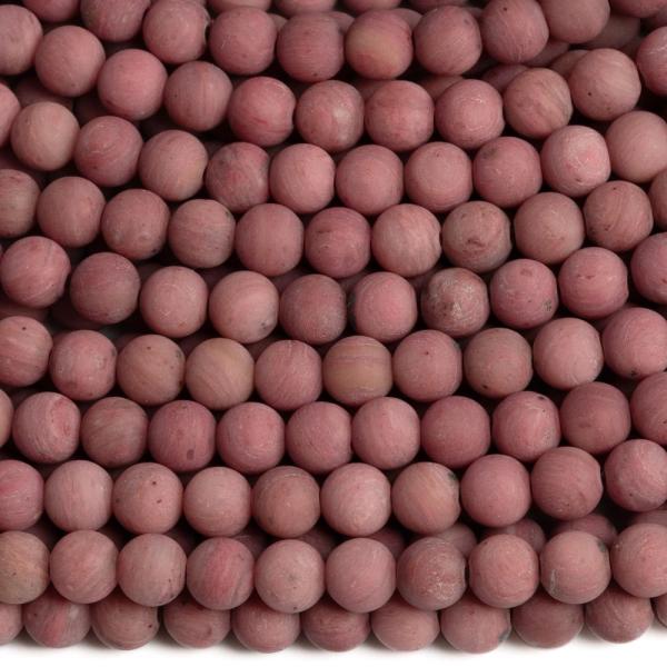 Rodonit stt gyngyk 4 mm matt zsinr