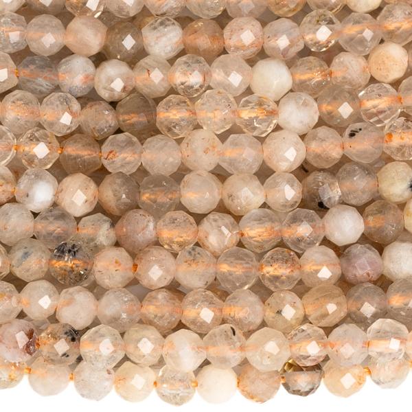 Holdk� s�t�t gy�ngy�k 3,2 mm csiszolt zsin�r