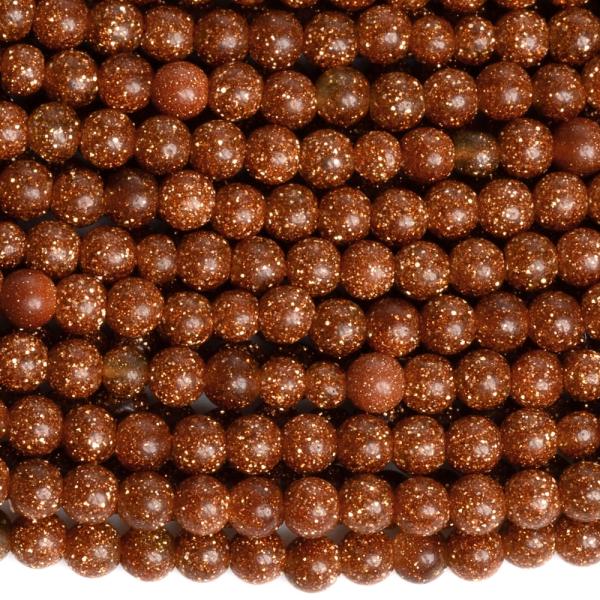 Homokk� arany gy�ngy�k 2,5 mm zsin�r