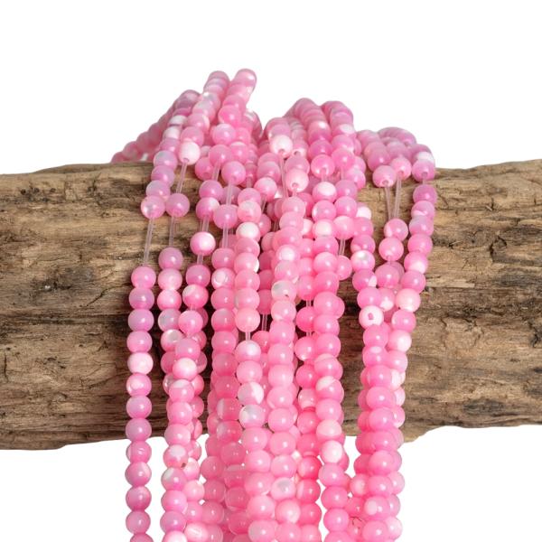 Gy�ngyh�z gy�ngy�k 3 mm r�zsasz�n zsin�r