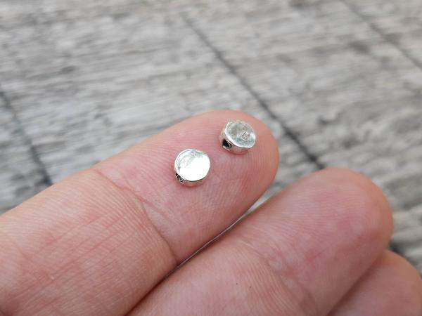 Pnzrme gyngy 4x2mm Ag925 ezst