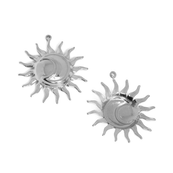 Napocska med�l holddal 27 mm �ez�st nemesac�l