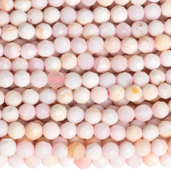 Gy�ngyh�z r�zsasz�n gy�ngy�k 2 mm csiszolt zsin�r