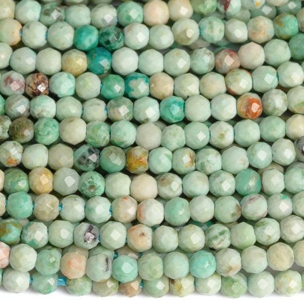 Trkiz Peru gyngyk 2 mm csiszolt zsinr