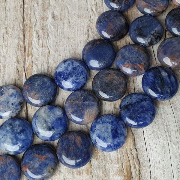 Szodalit gyngyk 15 mm lemez zsinr