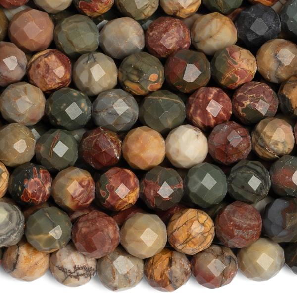 Picasso jspis gyngyk 8 mm csiszolt zsinr