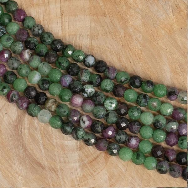 rubin-v-zoisite-koralky-3mm-brusene-AAA-kvalita-snura-2