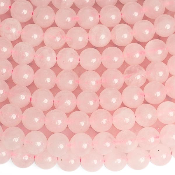 Rzsakvarc gyngyk 6 mm zsinr