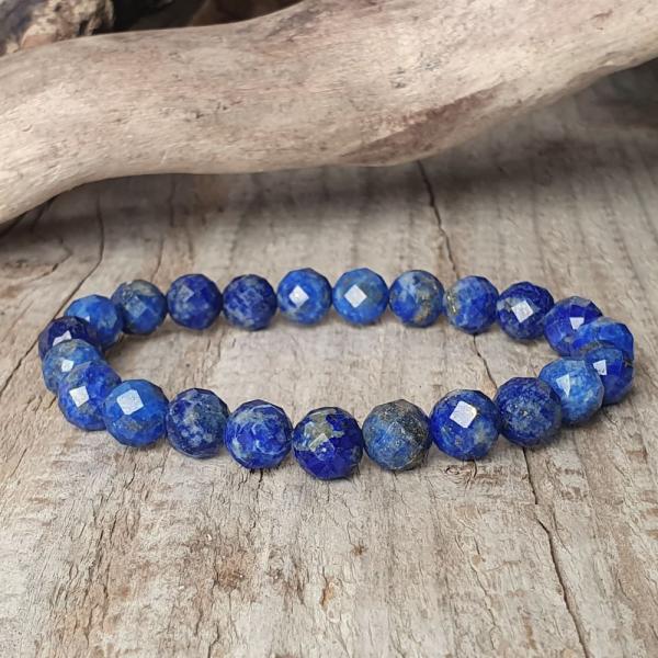 Karkt lpis lazuli csiszolt 8 mm A-osztly