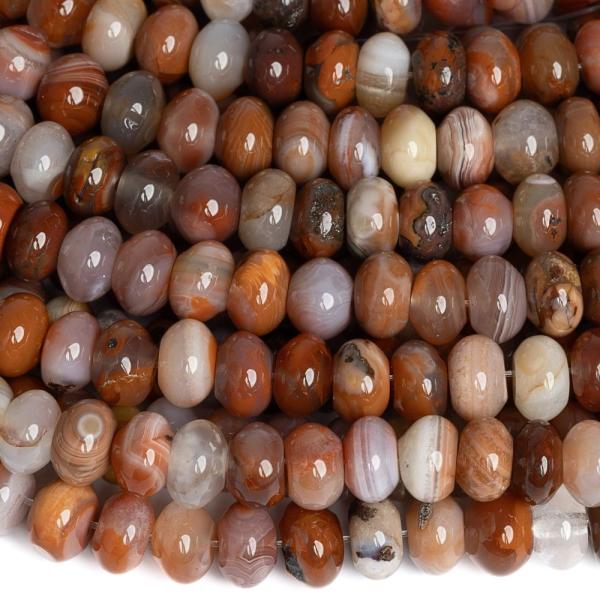 Piros acht gyngyk 5x8 mm vastag rondell flhossz zsinr