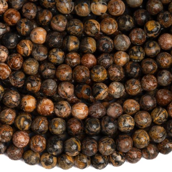Leoprd jspis gyngyk 5 mm zsinr